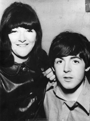 Freda Kelly and Paul McCartney; courtesy Freda Kelly