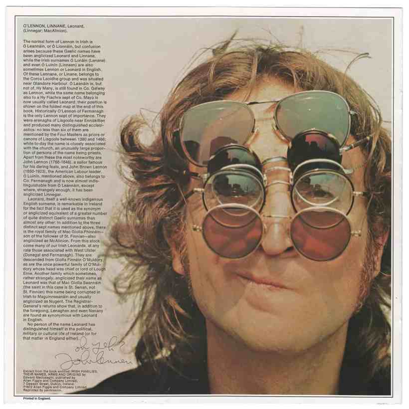 John Lennon Walls and Bridges album